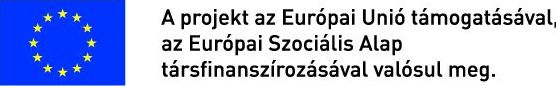 Az EU ESZ-alapjának társfinanszírozásával