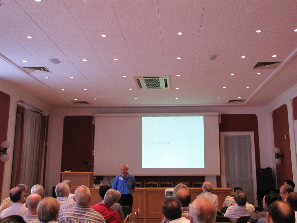 Plenary talk by H. Bercovici