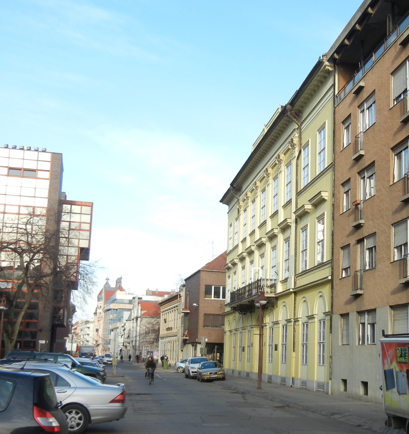 SZAB from Somogyi street (close to river Tisza)