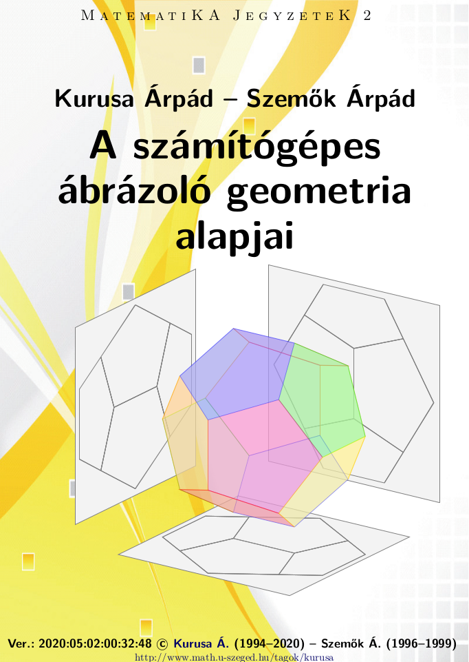 Számítógépes ábrázoló geometria alapjai
