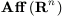 Aff(R^n)